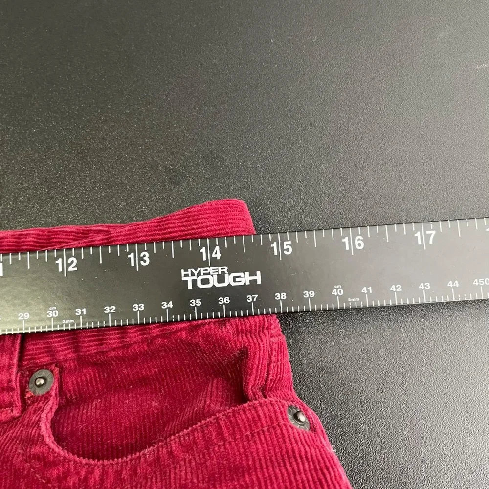 J.Crew Women's Size 0R Red Corduroy Bootcut Pants - Picture 3 of 14